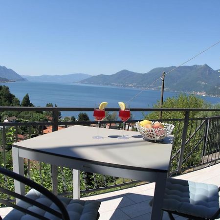 Casa Colmegna Mit Traumhaften See- Und Bergblick Luino Extérieur photo