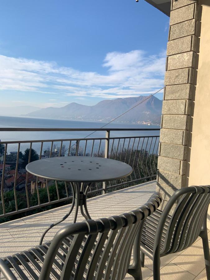 Casa Colmegna Mit Traumhaften See- Und Bergblick Luino Extérieur photo