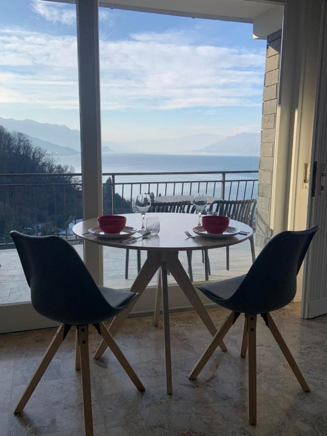 Casa Colmegna Mit Traumhaften See- Und Bergblick Luino Extérieur photo