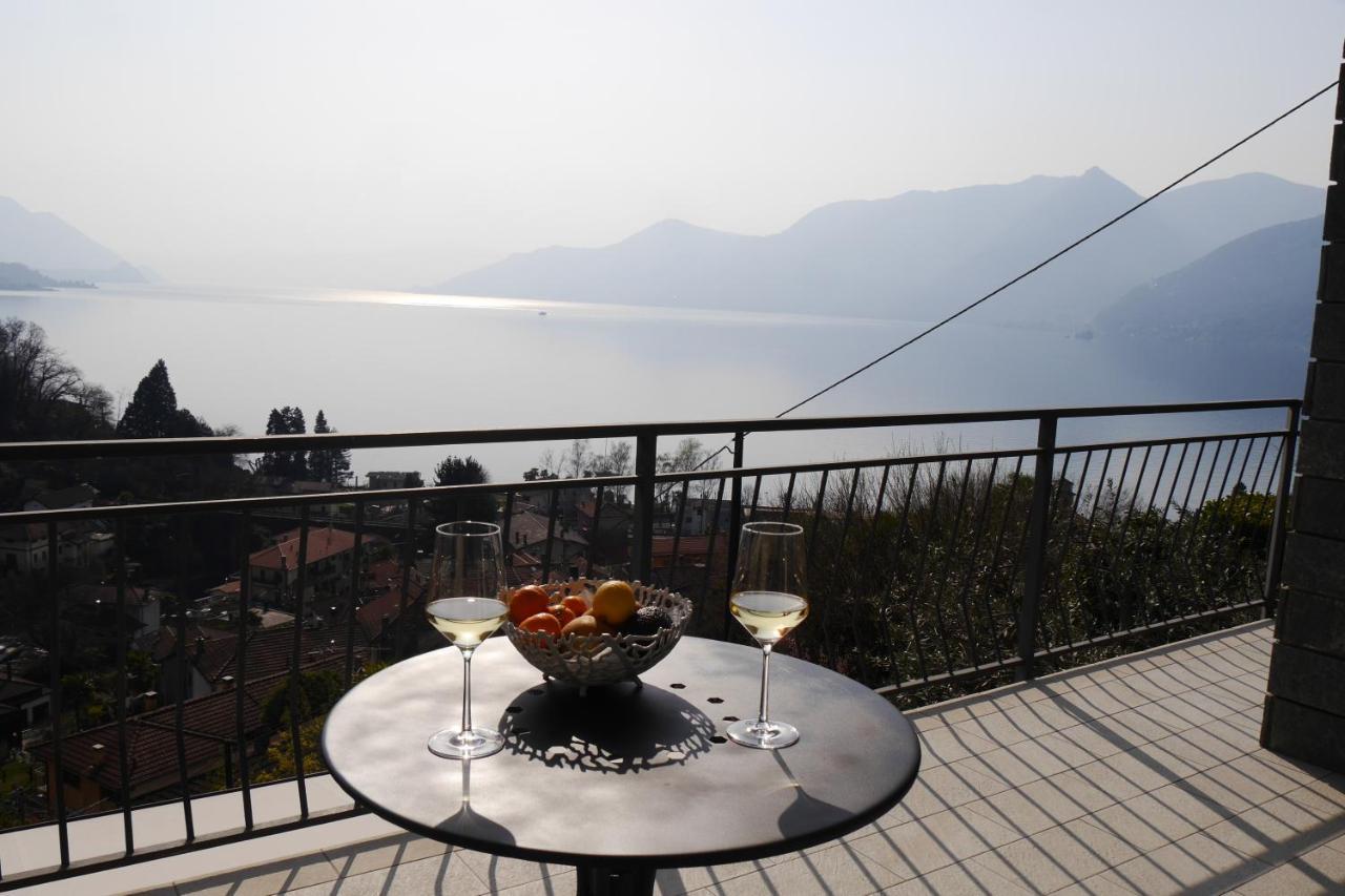 Casa Colmegna Mit Traumhaften See- Und Bergblick Luino Extérieur photo